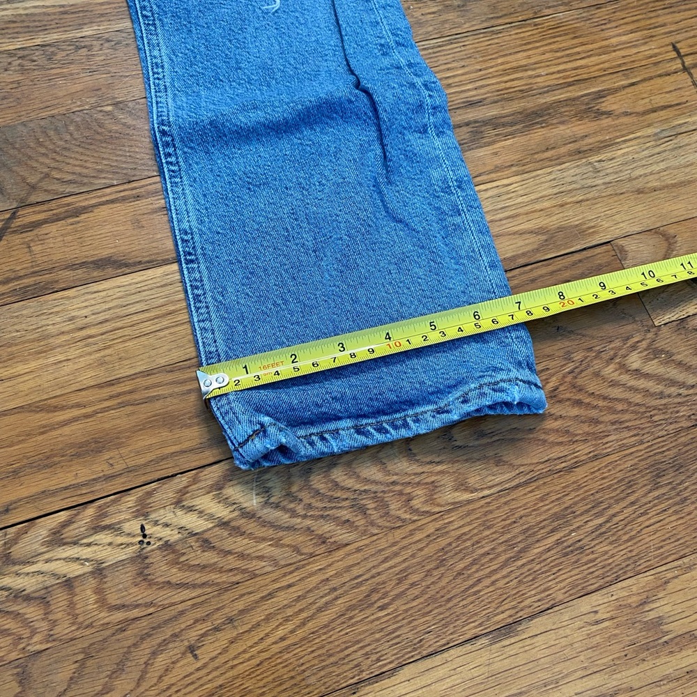 AGOLDE Wilder Distressed Straight-Leg Jeans – Size 26 - Picture 5 of 9